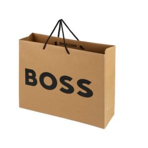 Auto Luxury Paper Bag with Cotton Rope Handle Boss