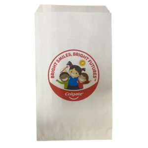 Die-cut Satchel Bag White