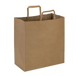 Paper Bags with Infold Flat Handle