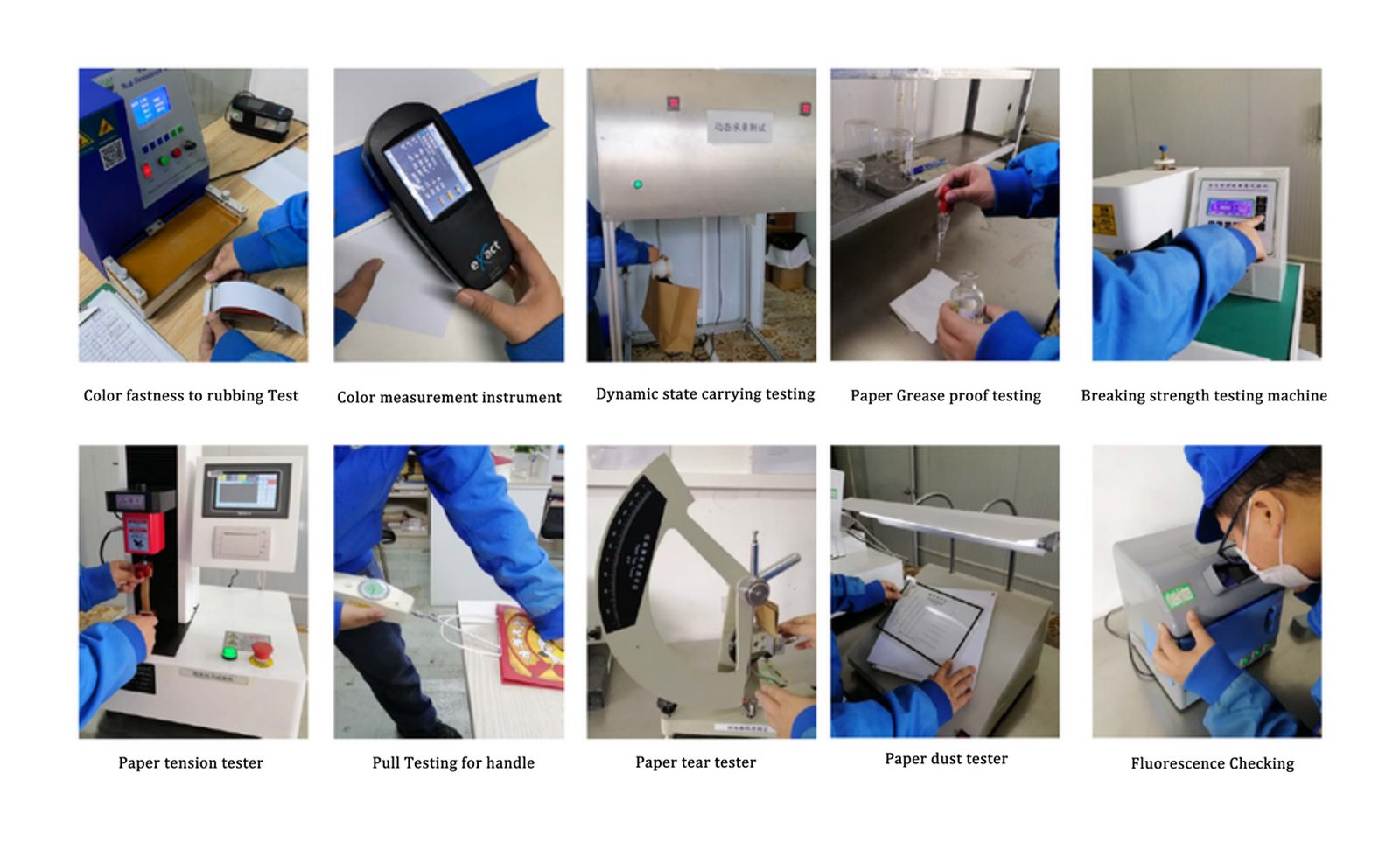 PAK2ECO PAPER BAGS QUALITY CONTROL